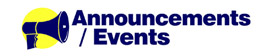 Announcements/Events